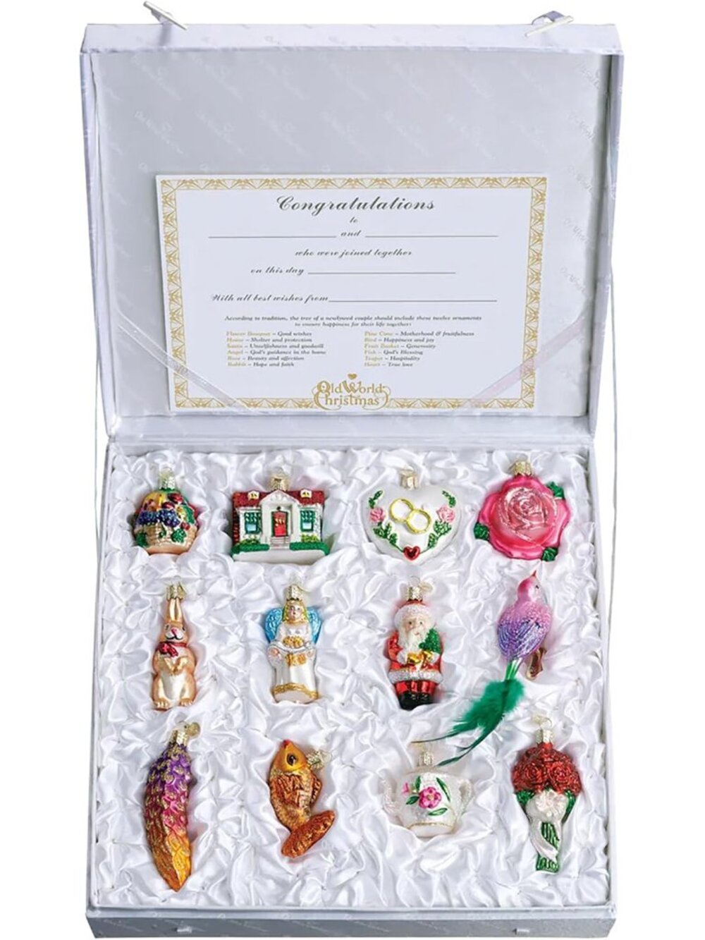 Bride's Collection Ornament Box Set